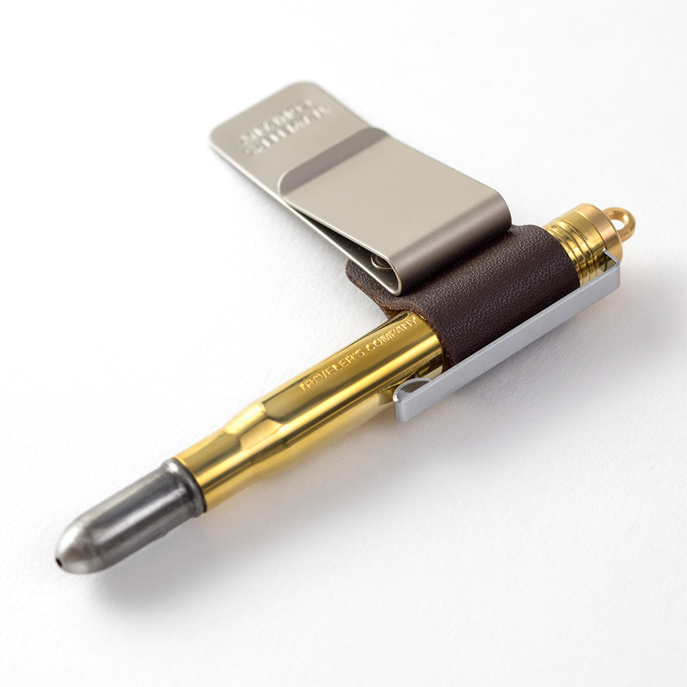 Traveler's Company Pen Holder - Brown