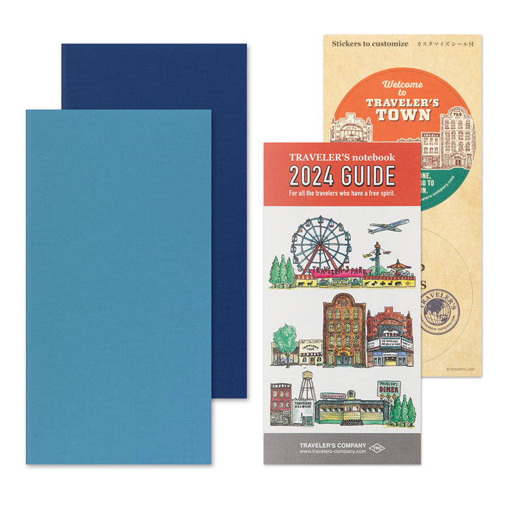 Traveler's Company Notebook Refill 2024 Weekly + Memo - A5-
