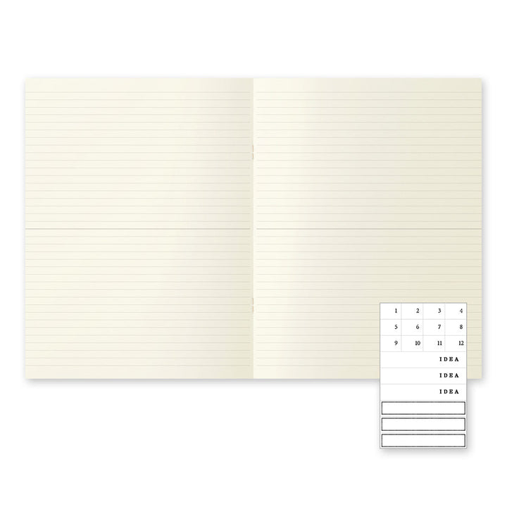 MD Notebook A4 Light Pack of 3 pcs - Lined A