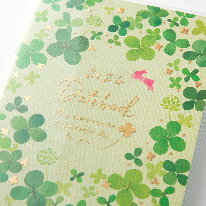 Midori Pocket Diary Clover 2024 - A6