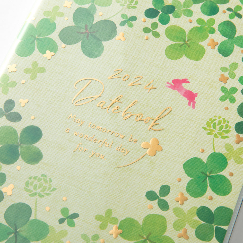 Midori Pocket Diary Clover 2024 - B6
