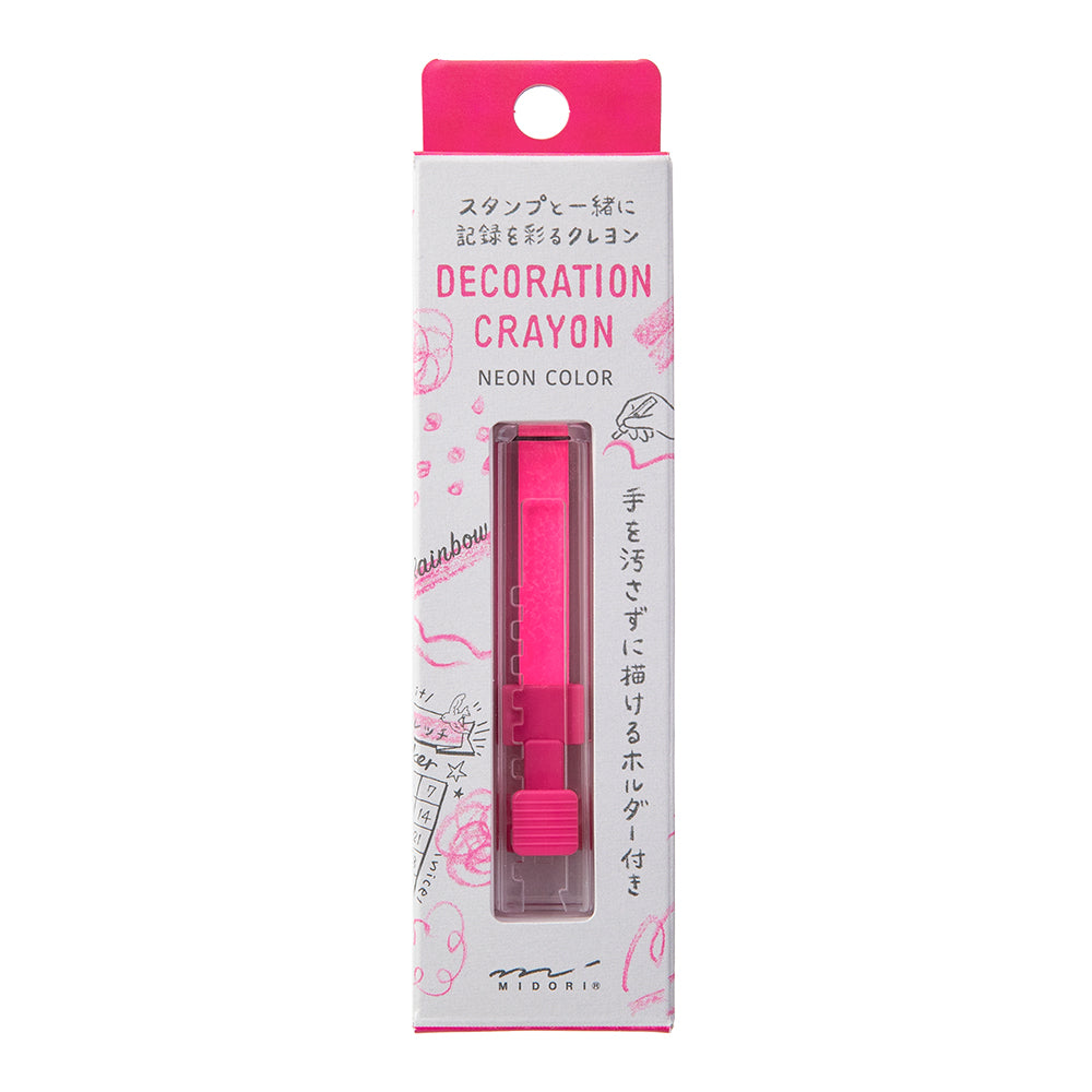 Midori Decoration Crayon - Pink
