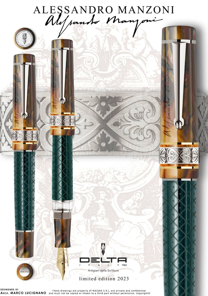 Delta Alessandro Manzoni Limited Edition Fountain Pen