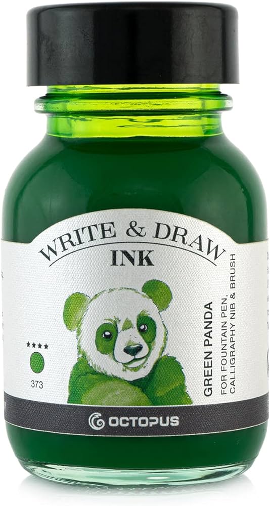 Octopus Write & Draw Ink - Green Panda