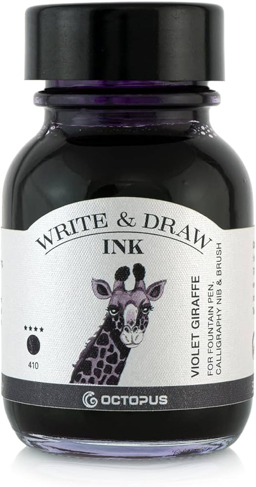Octopus Write & Draw Ink - Violet Giraffe