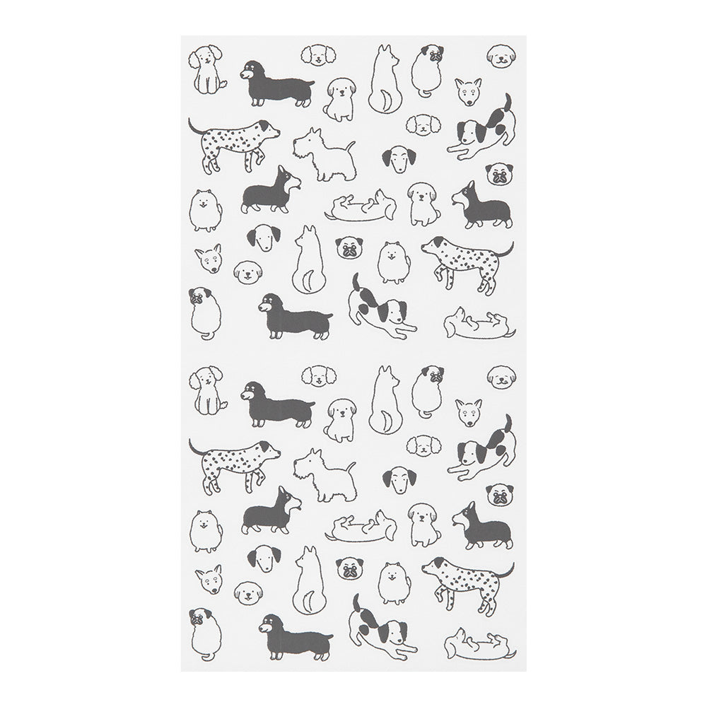 Midori Sticker 2592 Chat - Dogs