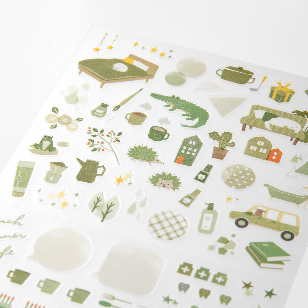 Midori Sticker 2595 Color - Moss Green