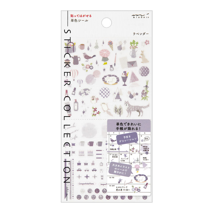 Midori Sticker 2596 Color - Lavender