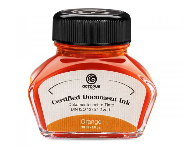 Octopus Certified Document Inks - Orange