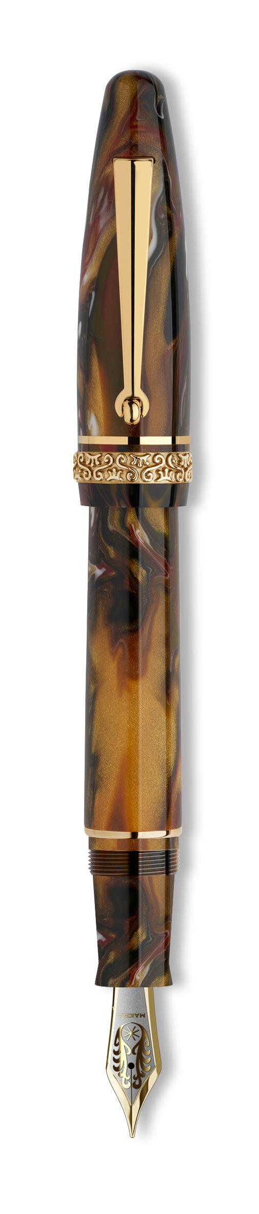 Maiora Ultra Ogiva Golden Age 2.0 Fire GT Fountain Pen