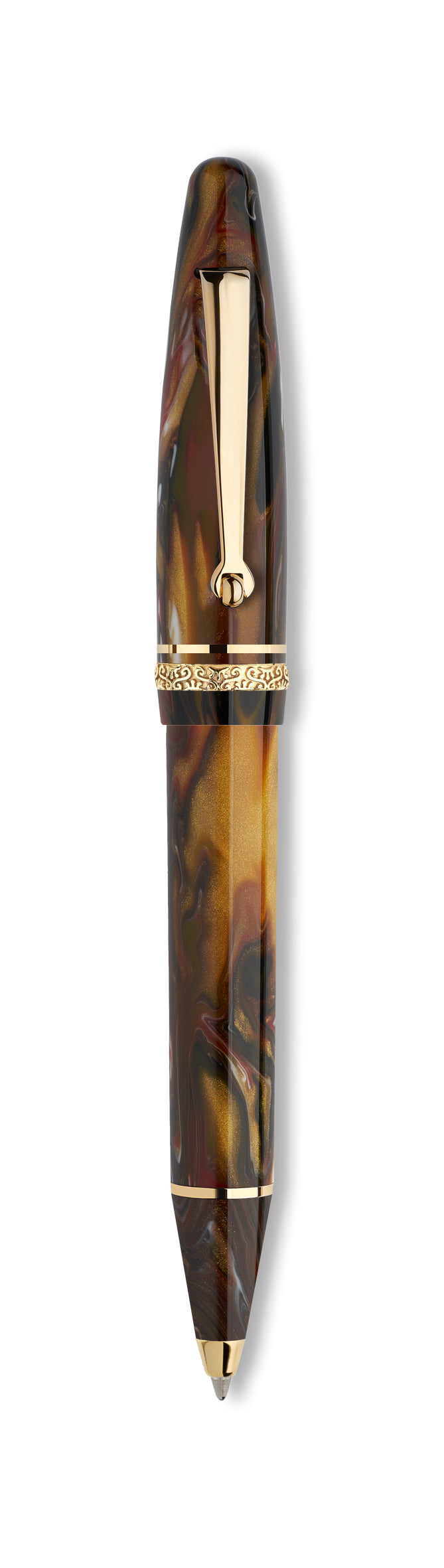 Maiora Ultra Ogiva Golden Age Fire GT Ballpoint Pen