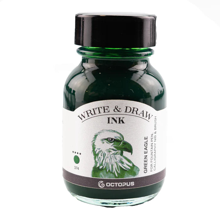Octopus Write & Draw Ink - Green Eagle