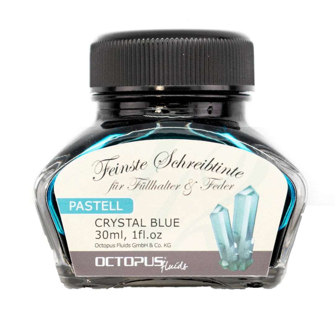 Octopus Pastel Collection Fountain Pen Ink - Crystal Blue