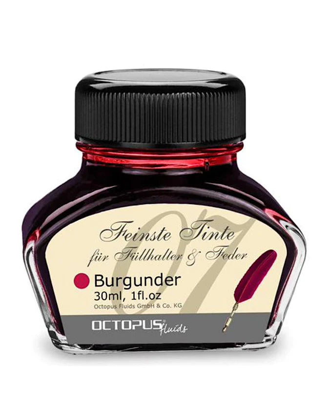 Octopus Classic Collection Fountain Pen Ink - Burgundy