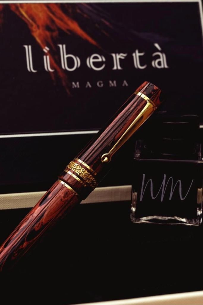 Nino Marino Signature Liberta Magma Limited Edition Fountain Pen