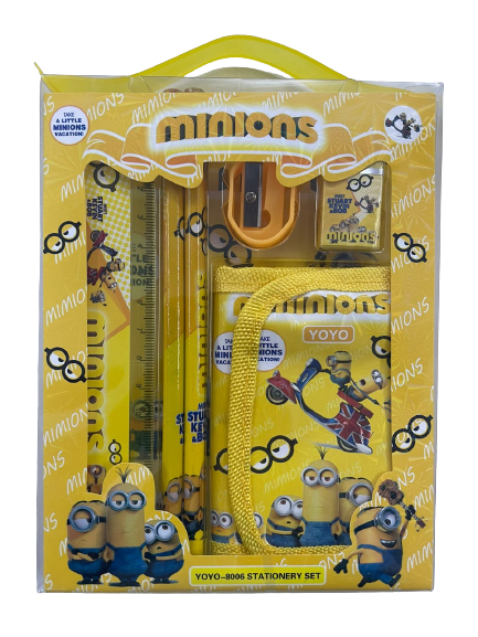 Yoyo Stationery Gift Set - Minions