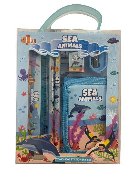Yoyo Stationery Gift Set - Sea Animals