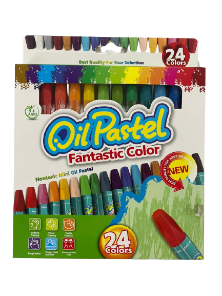 Art Bundle Oil Pastels Fantastic Colour Set of 24
