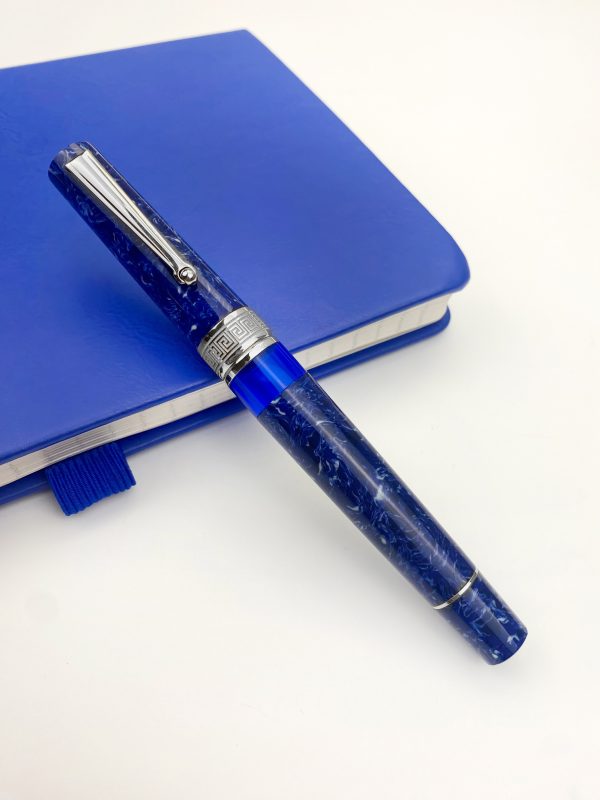 Delta Lapis Blue Celluloid RT Limited Edition Fountain Pen