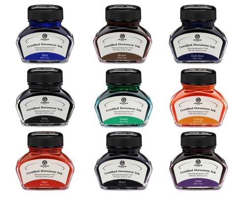 Octopus Certified Document Inks - Red