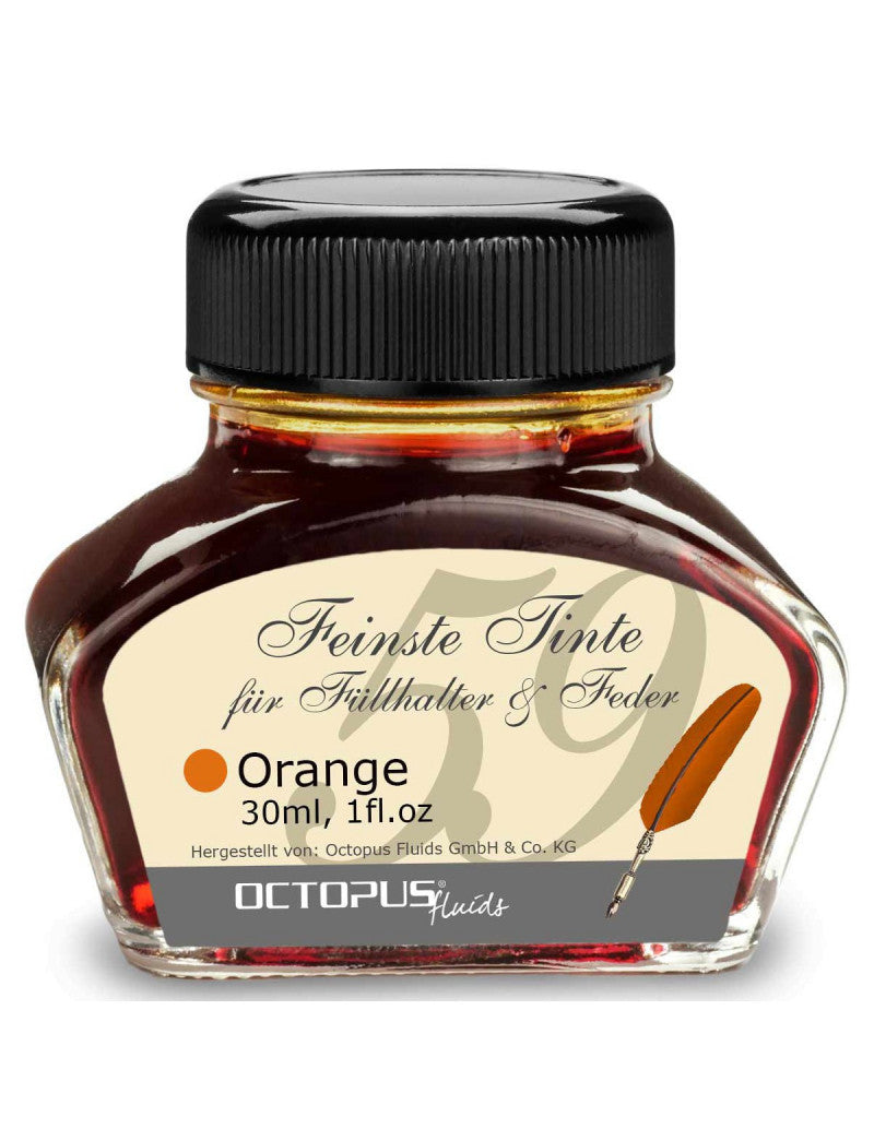 Octopus Classic Collection Fountain Pen Ink - Orange