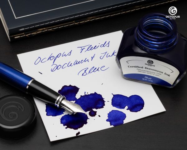 Octopus Certified Document Inks - Blue