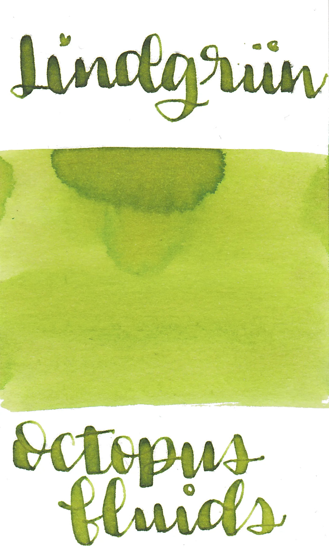 Octopus Classic Collection Fountain Pen Ink - Lime Green