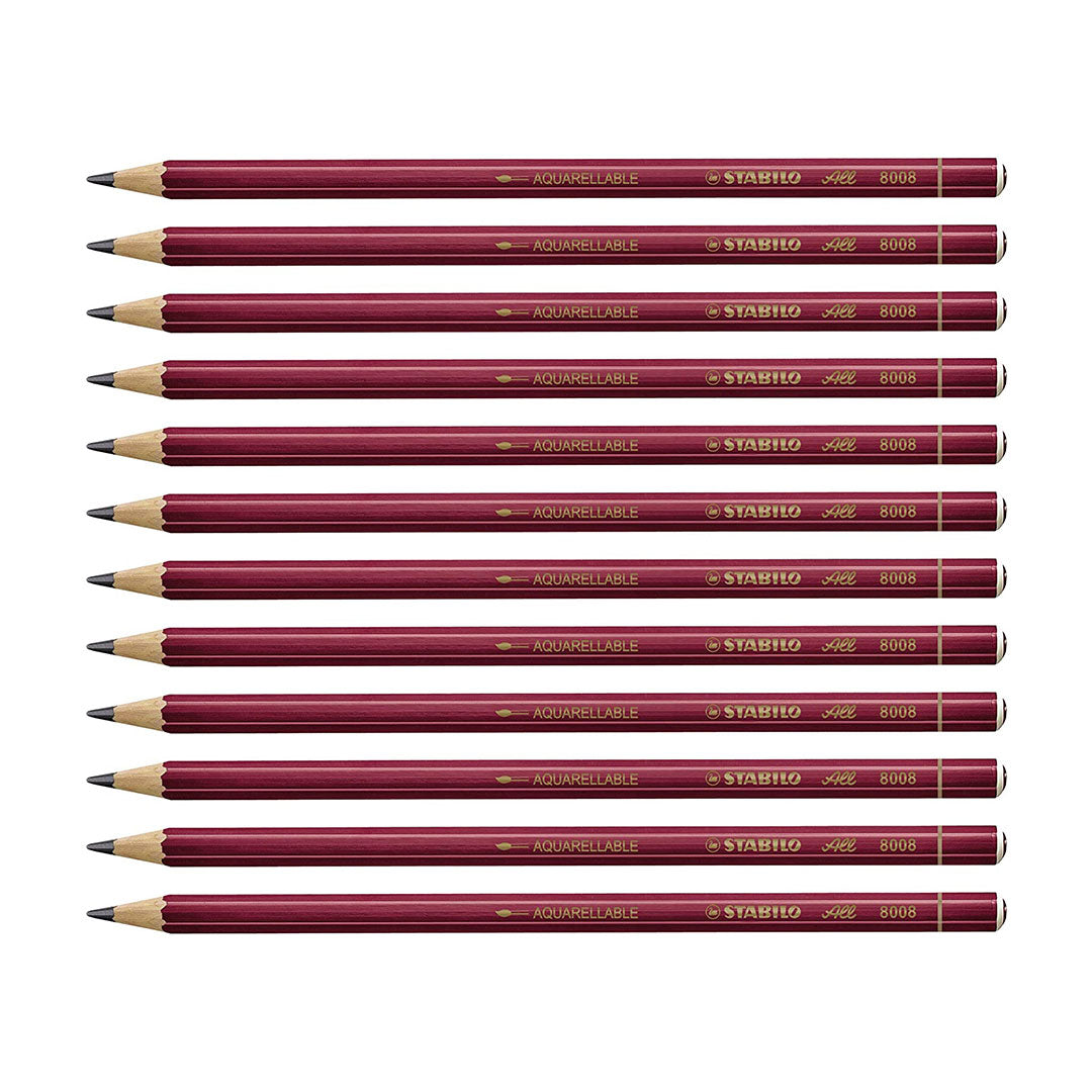Stabilo All Pencil 8008 Graphite 12 Pack