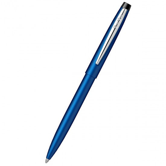 Scrikss | F108 | Ballpoint Pen | Matte Metallic Blue-CT