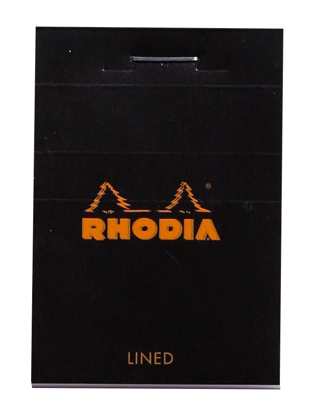 Rhodia Basics Stapled Line Ruled Notepad - No. 10