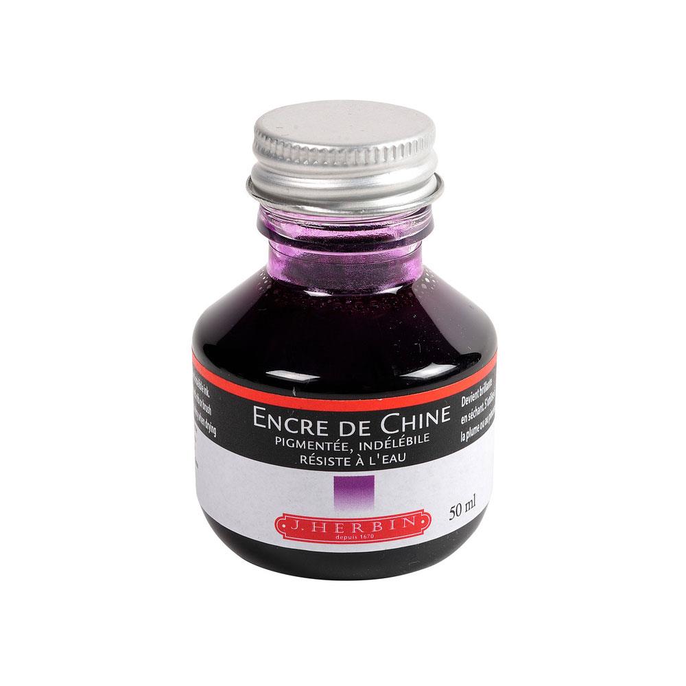 Herbin Indian Ink 50ml Bottle - Violet