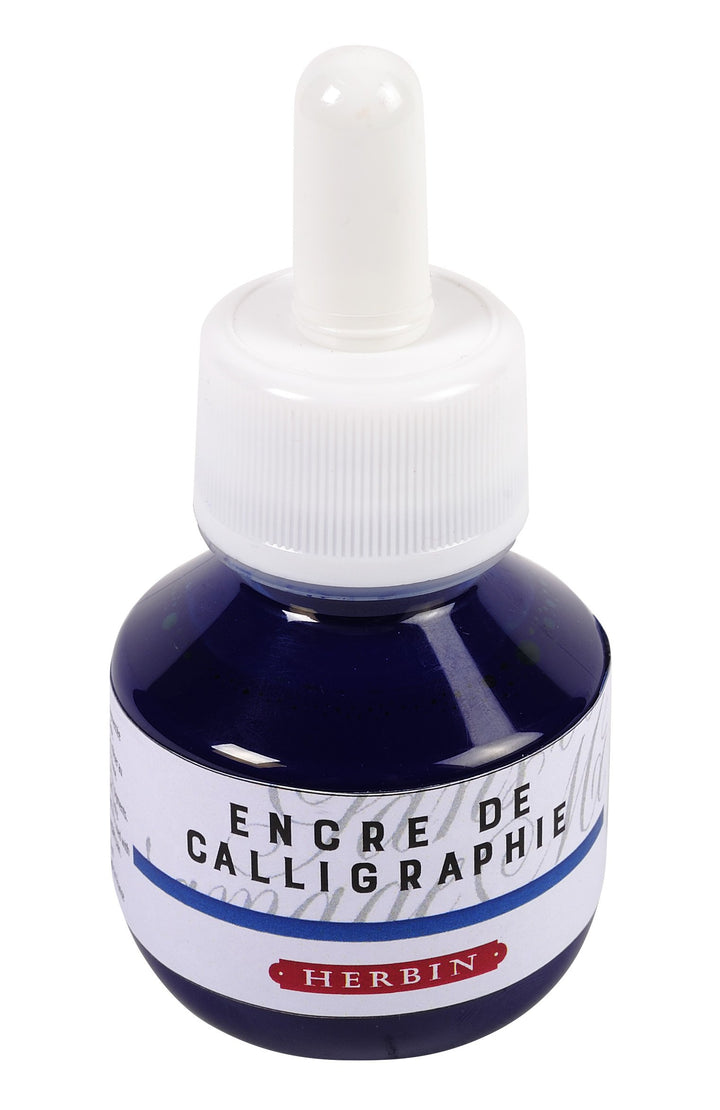 Herbin Calligraphy Ink Bottle - Bleu