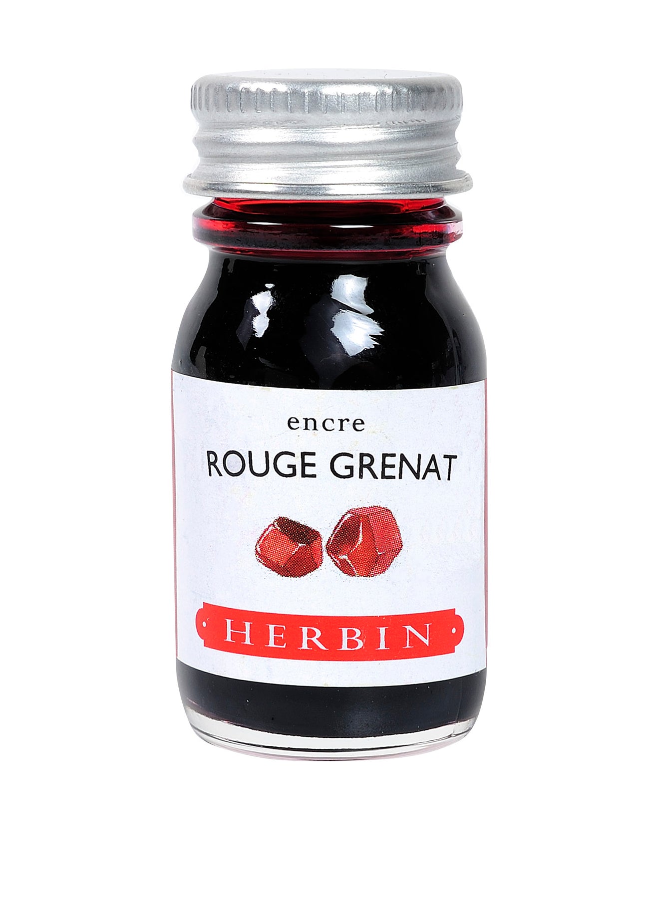 Herbin Fountain Pen Ink, Rouge Grenat 30ml - The Art Store/Commercial Art  Supply