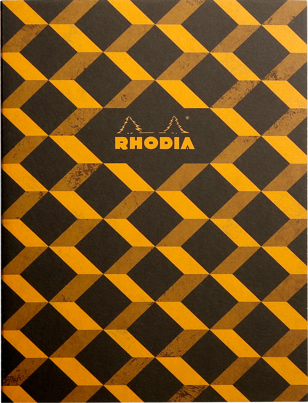 Rhodia Heritage Black Escher Sewn Line Ruled Notebook - B5