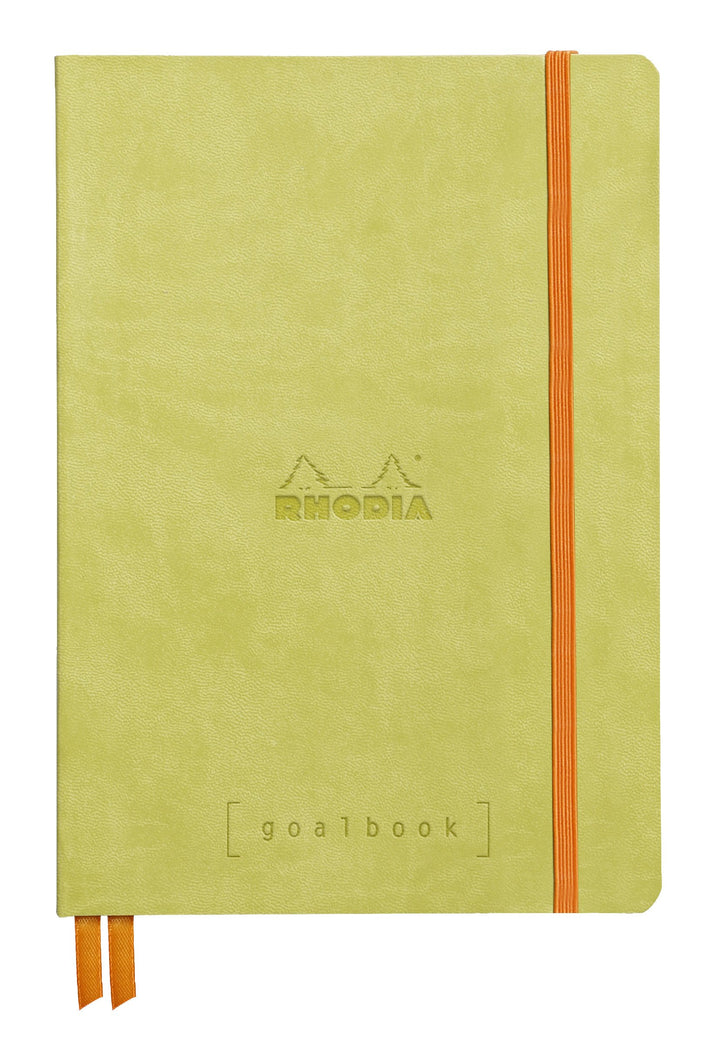 Rhodiarama Softcover Goalbook Square Grid Ivory Paper Notebook - A5