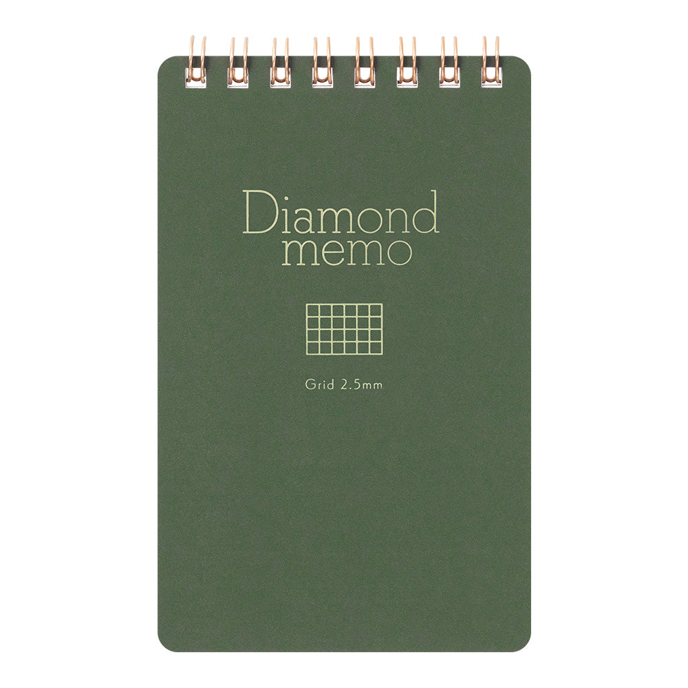 Midori [LIMITED EDITION] Diamond Memo <M> Square Grid Green