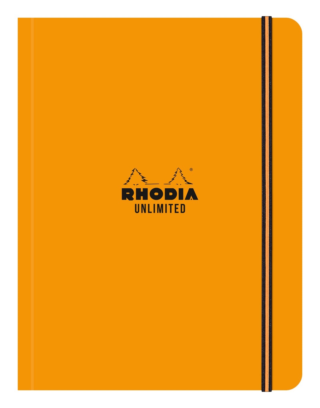 Rhodia Boutique Unlimited Line Ruled Orange Notebook