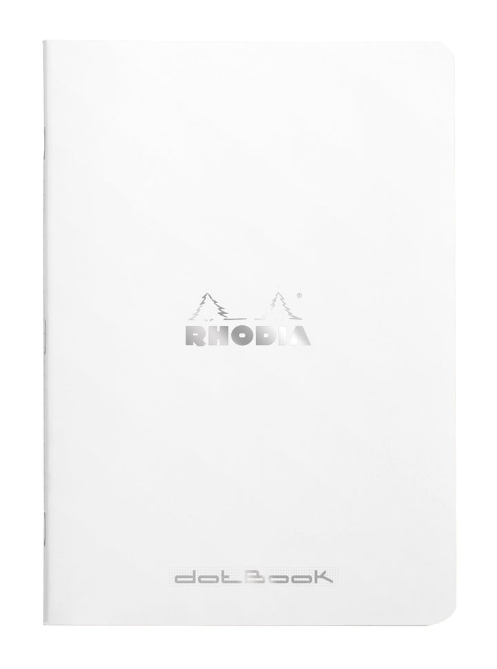 Rhodia Classic Stapled Dot Ruled Notebook - A5