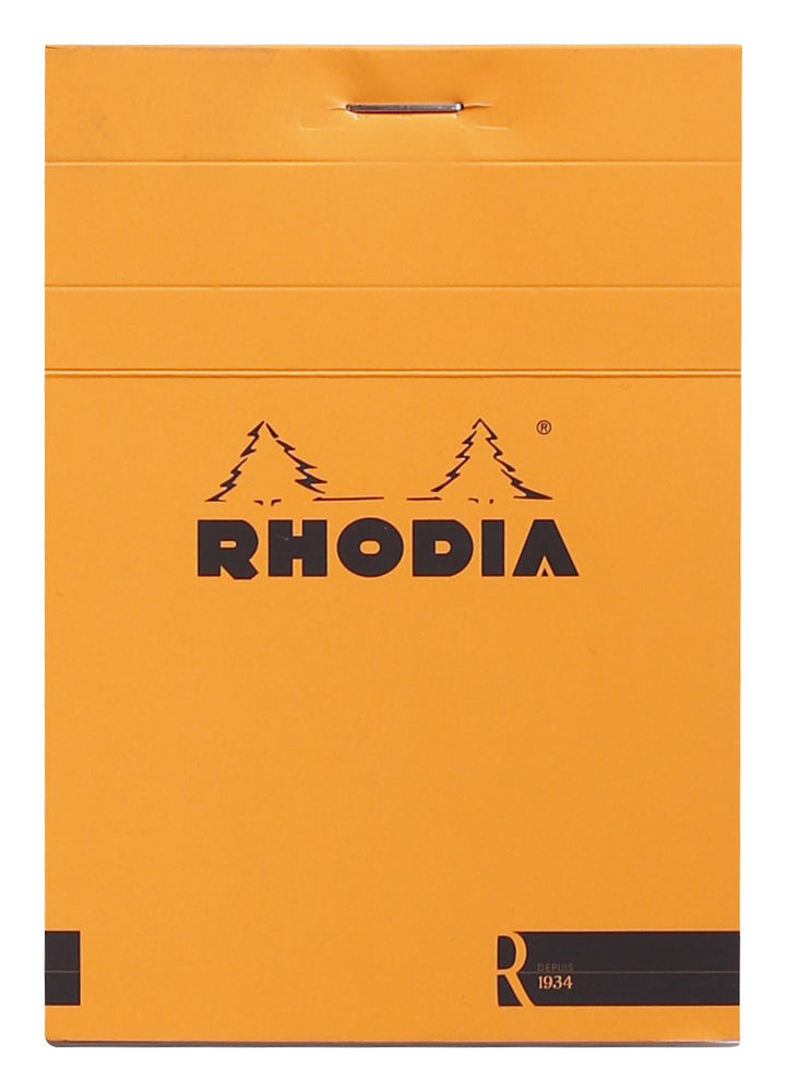 Rhodia Basics "Le R" Line Ruled Notepad - No. 12