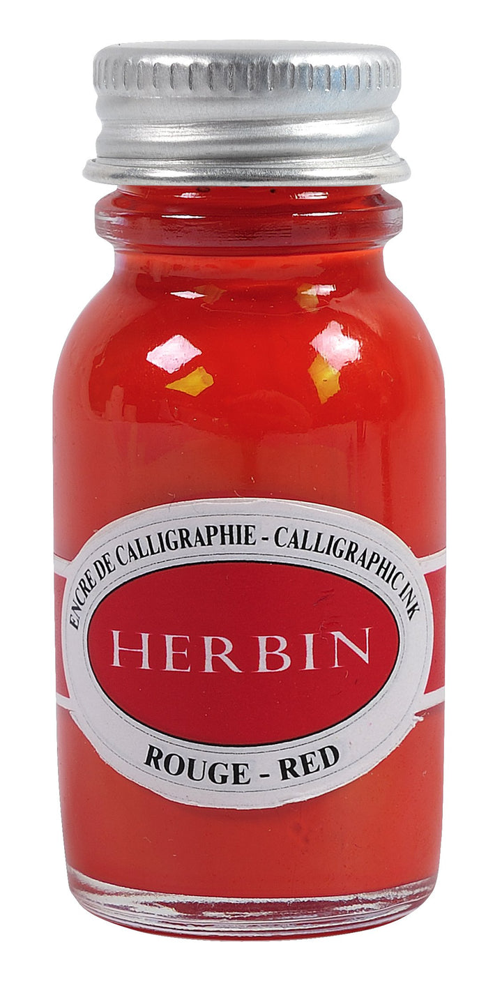Herbin Calligraphy Ink Bottle - Rouge