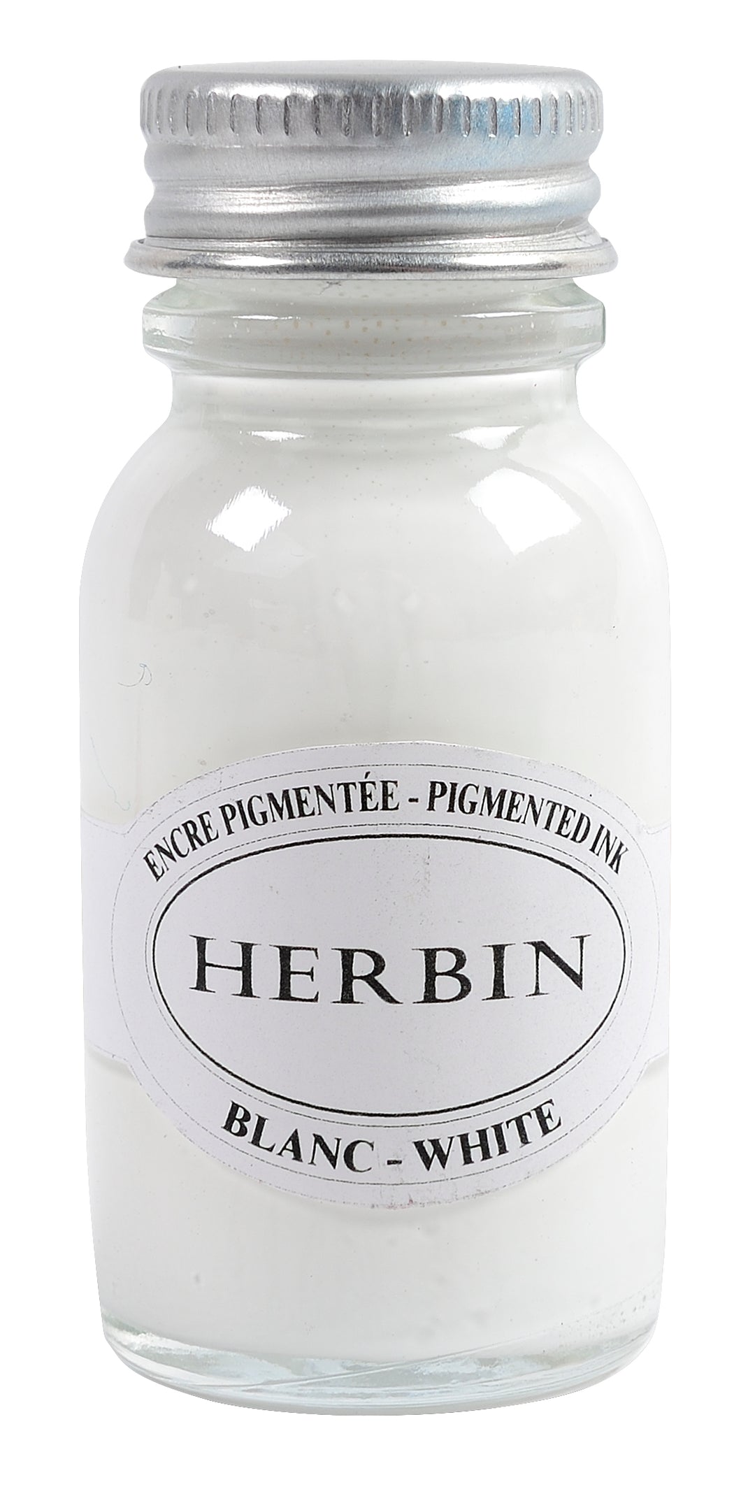 Herbin Pigmented Ink Bottle - Blanc