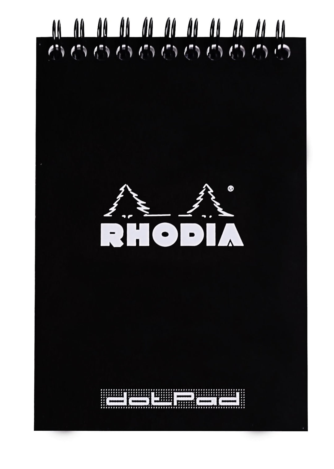 Rhodia Classic Black Wirebound Dot Grid Notepad