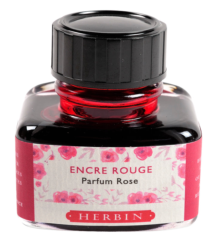 Herbin 30ml Scented Ink Bottle - Rouge