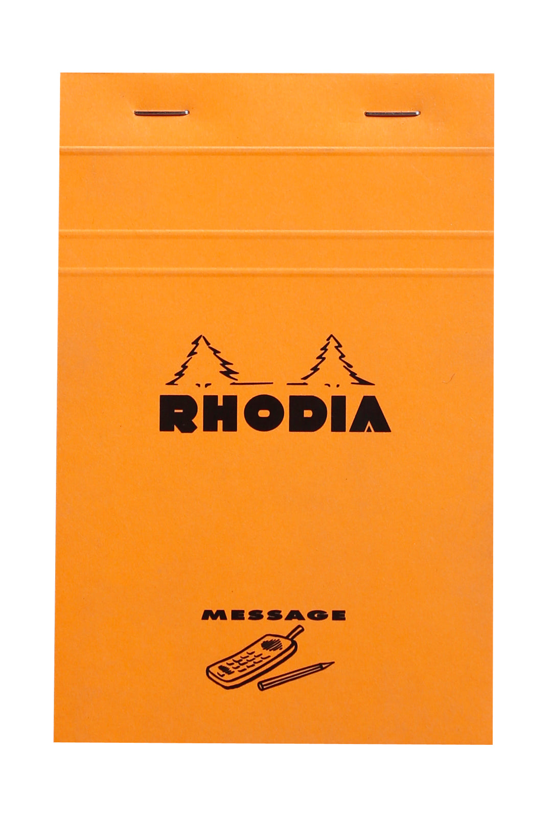 Rhodia Basics Orange Pre-Printed Message Notepad - No. 140 - 170 mm x –  Faces & Places