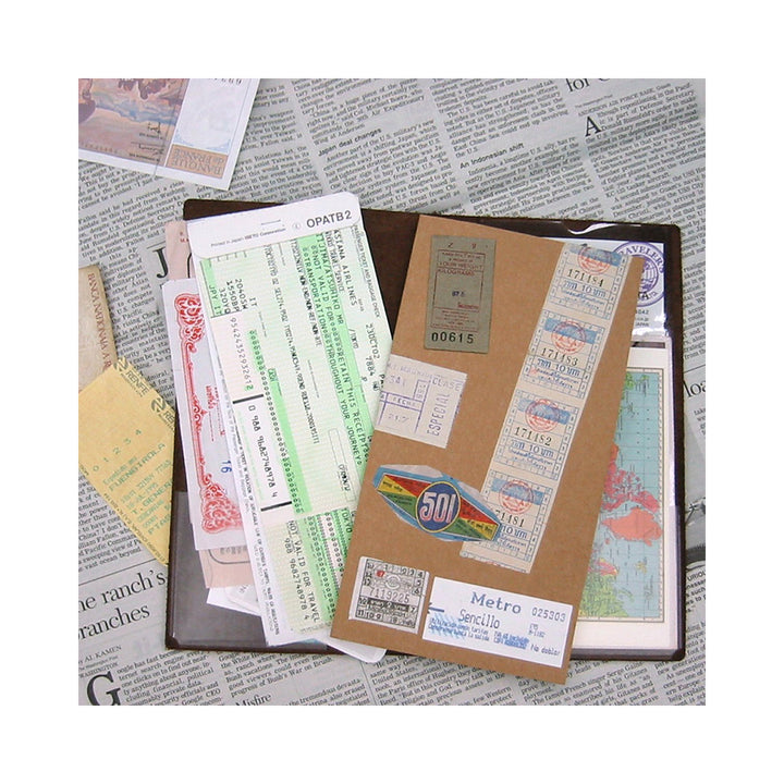 Traveler's Company Notebook Refill 004 Pocket Stickers - A5-