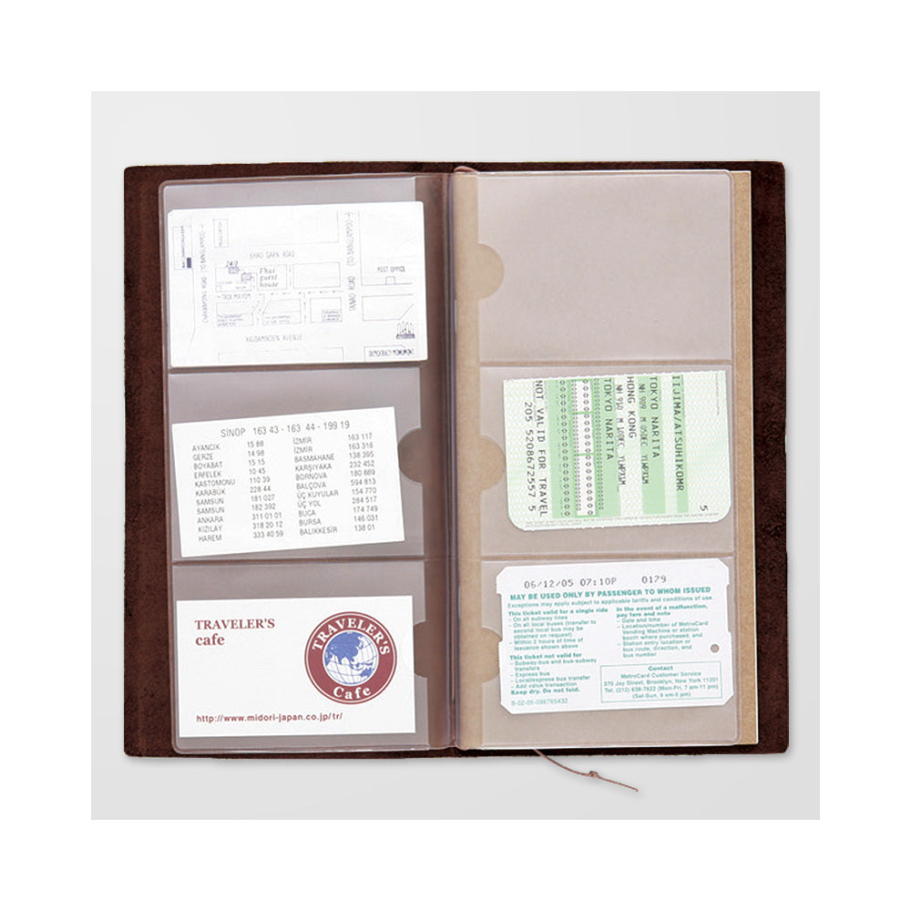 Traveler's Company Notebook Refill 007 Card File - A5-