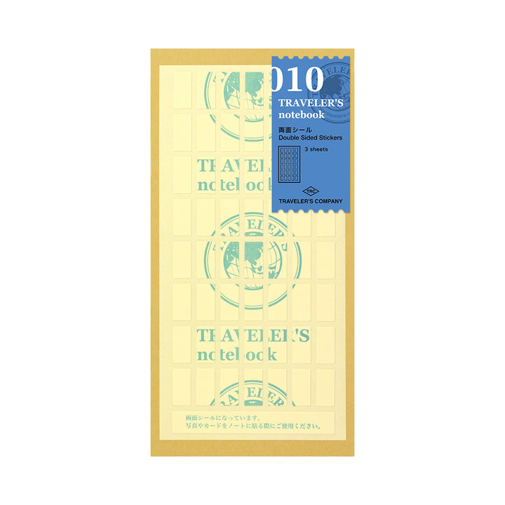 Traveler's Company Notebook Refill 010 Double Sided Sticker - A5-
