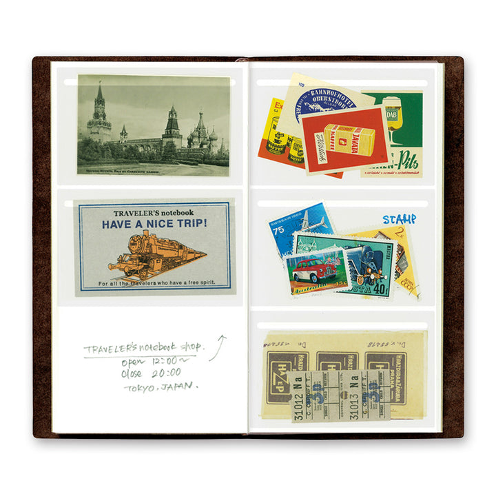 Traveler's Company Notebook Refill 023 Film Pocket Seal - A5-