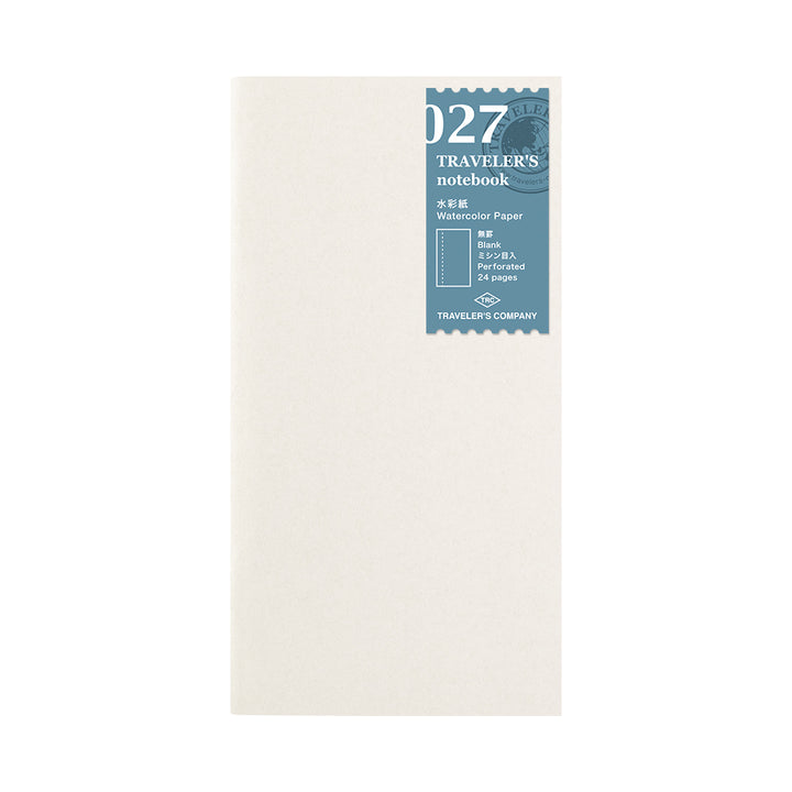 Traveler's Company Notebook Refill 027 Watercolor Paper - A5-