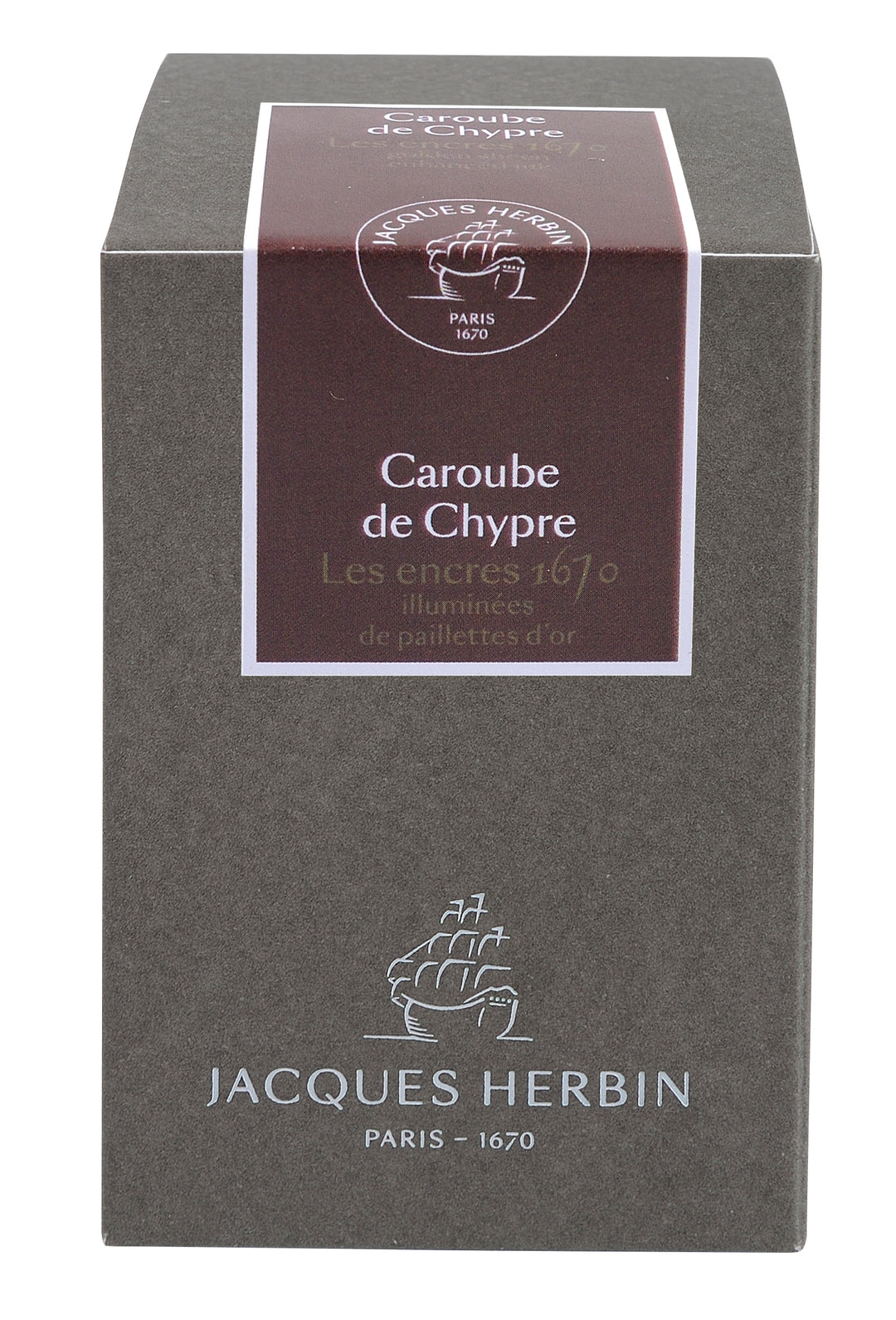 Jacques Herbin 1670 Caroube De Chypre - 50ml Bottled Ink